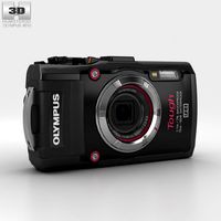 3D model of Olympus Tough TG-3 Black