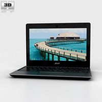 3D model of Acer C720 Chromebook