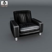 3D model of Space Armchair Low-Back