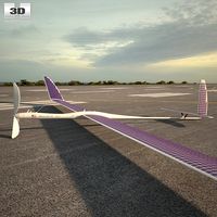 3D model of Titan Aerospace Solara 50