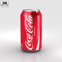3D model of Coca-Cola Can 12 FL