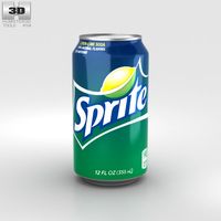 3D model of Sprite Can 12 FL