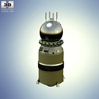 3D model of Vostok 1