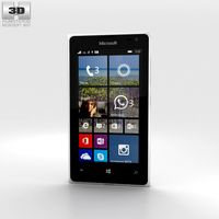 3D model of Microsoft Lumia 532 White