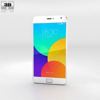 3D model of Meizu MX4 Pro White
