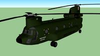 Boeing CH-47 Chinook Troop Carrier (1962-1975)