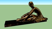 ESCULTURA BARROCA - BAILARINA