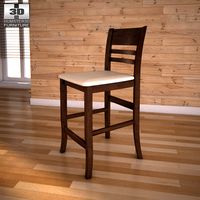 3D model of Ashley Lynx 24&#8243; Barstool