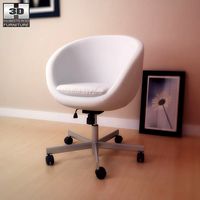 3D model of IKEA SKRUVSTA Swivel Chair