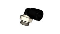 Piquage en équerre mâle cylindrique diamètre 6 - G1/8