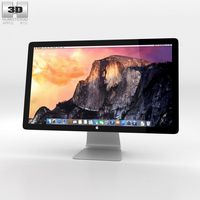 3D model of Apple Thunderbolt Display 27-inch 2014