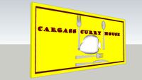 CARGASS Curry House - Signboard