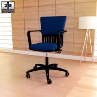 3D model of IKEA JOAKIM Swivel Chair