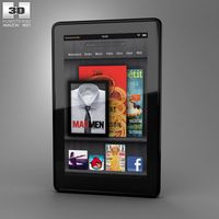 3D model of Amazon Kindle Fire
