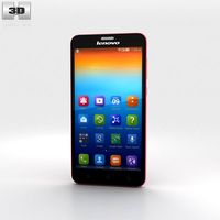 3D model of Lenovo S850 Pink