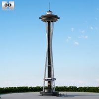 3D model of Space Needle