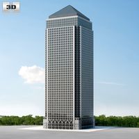 3D model of One Canada Square