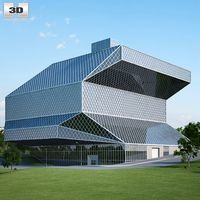3D model of Seattle Central Library