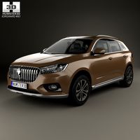3D model of Borgward BX7 TS 2015