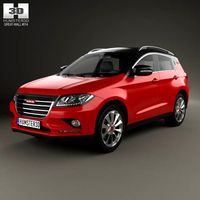 3D model of Great Wall Haval H2 2014