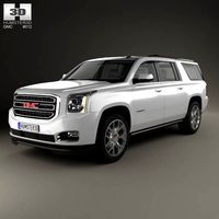3D model of GMC Yukon XL 2014
