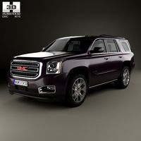 3D model of GMC Yukon 2014