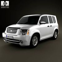 3D model of Generic SUV 2013