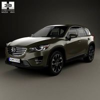 3D model of Mazda CX-5 (KE) 2016