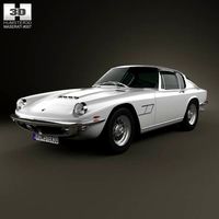 3D model of Maserati Mistral 1970