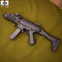 3D model of CZ Scorpion EVO 3