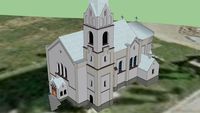 Church in Húty, Slovakia