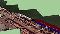 Navios no porto de Santos