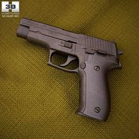3D model of SIG Sauer P226