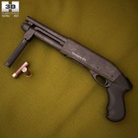3D model of Serbu Super-Shorty