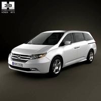 3D model of Honda Odyssey 2011