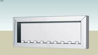 72830 Mirror Big Beauty Candle Light 90x35 (Spiegel Big Beauty Candle Light 90x35)