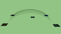 cupula de balões aerogeradores