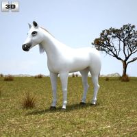 3D model of Arabian Horse