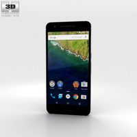 3D model of Huawei Nexus 6P Aluminium
