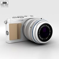 3D model of Olympus PEN E-PL5 White