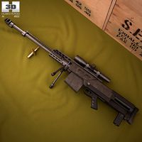 3D model of Accuracy International AS50