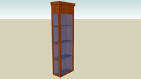 ARMOIRE VITREE - ENTREE - ETROITE
