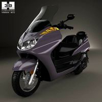 3D model of Yamaha Majesty 2013
