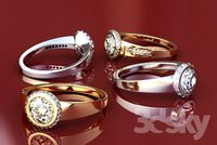 Cartier rings