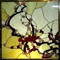 stained-glass window