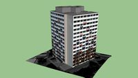 Hochhaus in Hof