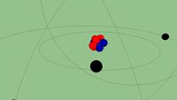 An isotope of a carbon atom