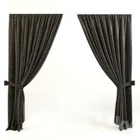 Curtains with garter