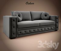 Asnaghi / Timeless: sofa 2-seater Oskar