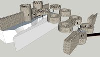 KOTB Keep Buildings Area-1 Area-2 Area-3 Gate Towers Full-Scene Layout
